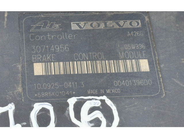 Блок АБС 30714956, 10092504113   Volvo  V70  2000 - 2004 года