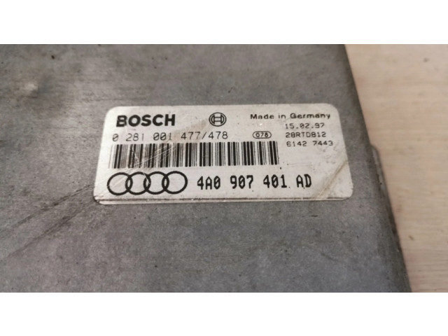 Řídící jednotka 4A0907401AD, 0281001477 Audi A6 S6 C4 4A 1996