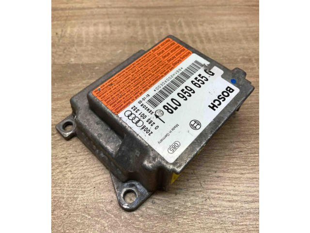 Блок подушек безопасности 8L0959655G, 0285001352   Audi A3 S3 8L