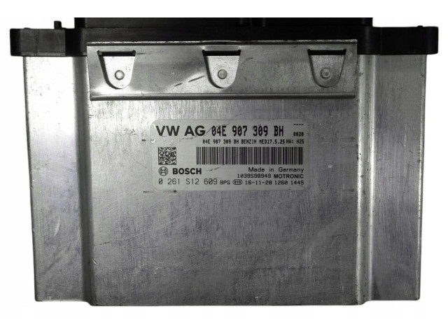 Блок управления двигателя 04E907309BH, 0261S12609   Volkswagen Touran III