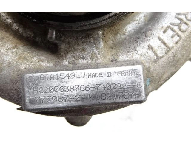 Turbodmychadlo Турбина 7730872, GTA1549LV Nissan X-Trail T31 M9R G832