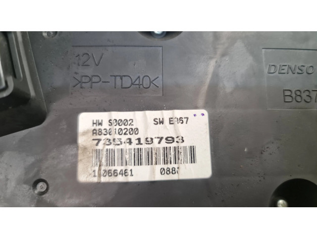 Блок управления климат-контролем 735419793, A83010200 Fiat Grande Punto