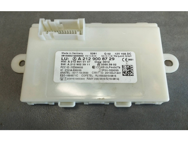 Другие блоки управления / модули A2129008729, A2129012102    Mercedes-Benz CLS C218 X218