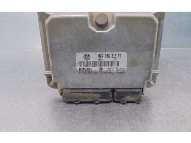 Блок управления двигателя 06A906018FT, 0261206514 Volkswagen Golf SportWagen