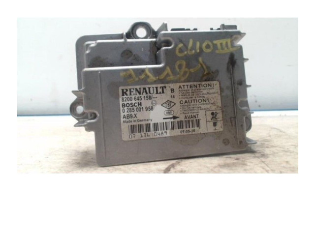 Блок подушек безопасности 8200963406, 8200963406   Renault Clio III