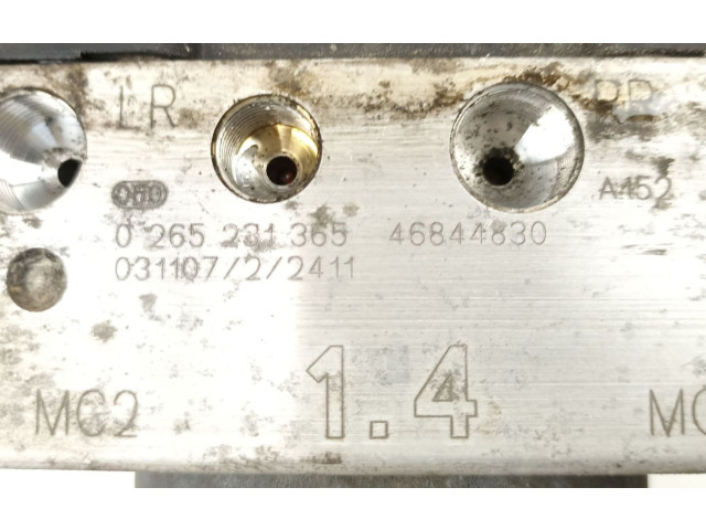 Píst 46844830, 0265231365   Fiat Punto Evo    843A1000 