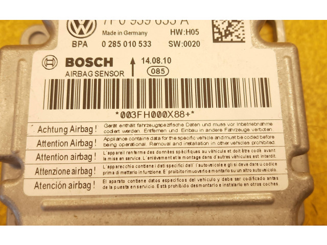 Блок подушек безопасности 7P0959655A, 7P0959655A Porsche Cayenne (92A)