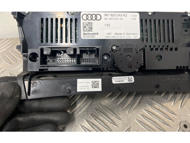 Блок управления климат-контролем 8K1820043AQ   Audi Q5 SQ5