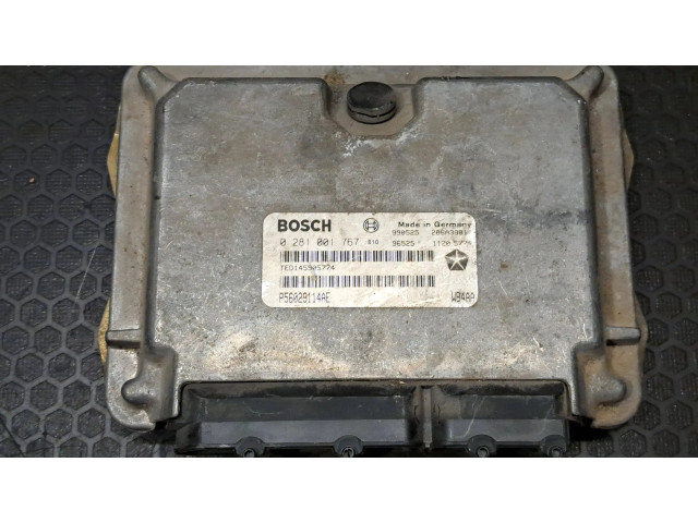 Блок управления двигателя 0281001767, P56029114AE   Jeep Grand Cherokee (WJ)