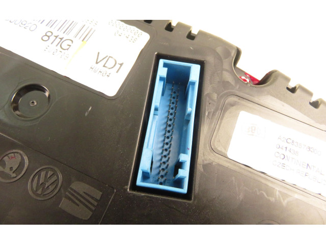 Панель приборов 5J0920811G, 5J0920811G Skoda Fabia Mk2 (5J)