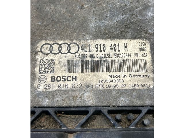 Řídící jednotka 4E1910401H, 4L0907401C   Audi Q7 4L 2012