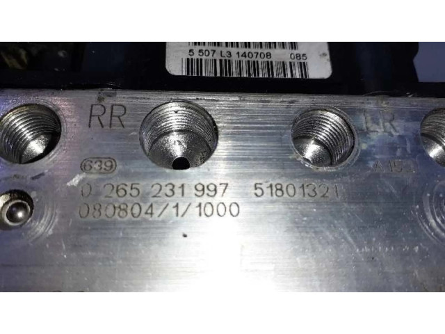 Блок АБС 71754783, 51801321   Fiat  Qubo  