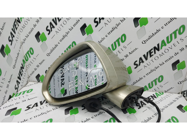 Zpětné zrcátko  levé Opel Corsa D 2006  3PINS, ELECTRICO  
