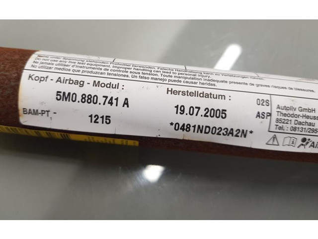 Боковая подушка безопасности 5M0880741A   Volkswagen Golf Plus