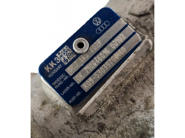 Turbodmychadlo Турбина 06J145702F, 06H145710D Audi TT TTS Mk2 CDAA CDA