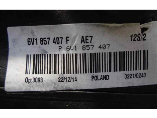 Зеркало электрическое Skoda Fabia Mk3 (NJ) 2015 - 2021 года