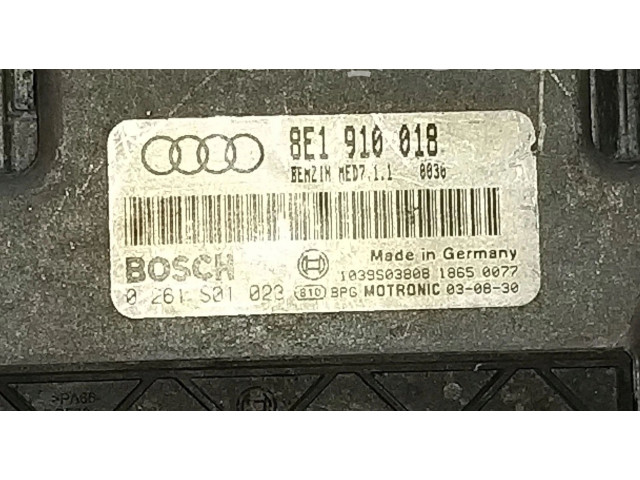 Блок управления двигателя 8E1910018   Audi A4 S4 B6 8E 8H