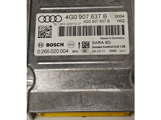 Блок подушек безопасности 4G0907637B, 4G0907637 Audi A6 C7