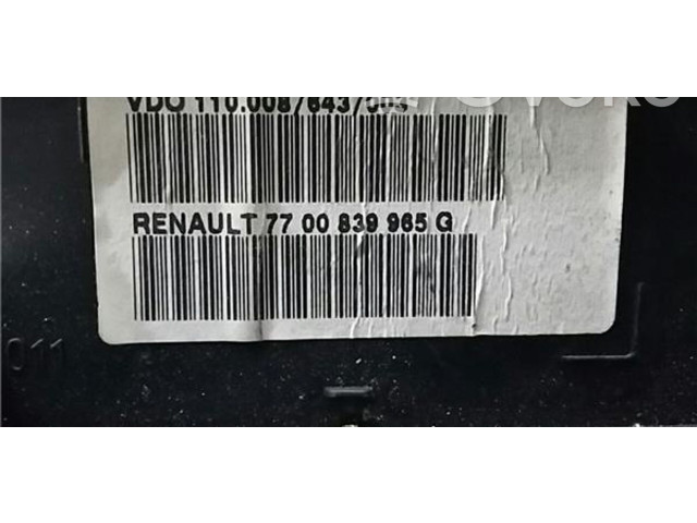 Панель приборов 7700839965G, 110008643003   Renault Safrane       