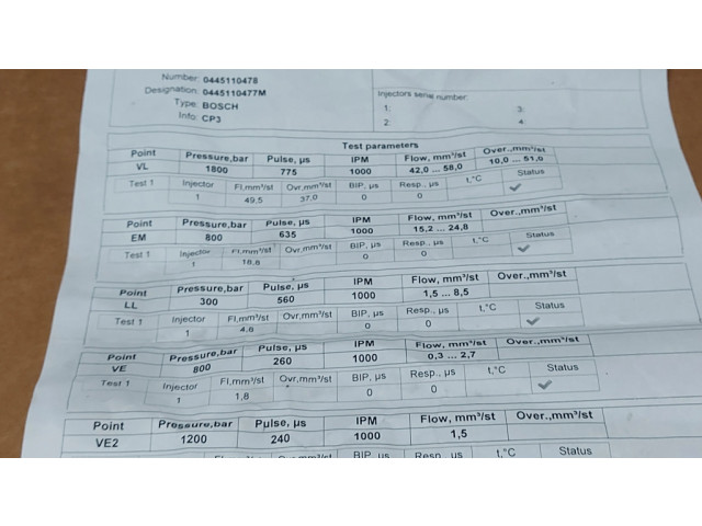 Vstřikovač 04L130277AJ   Skoda Octavia Mk3 (5E)  pro naftový motor 1.6 CLHA 