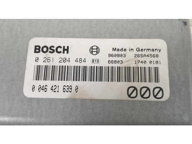 Блок управления двигателя 00464216390, 0261204484   Alfa Romeo GTV