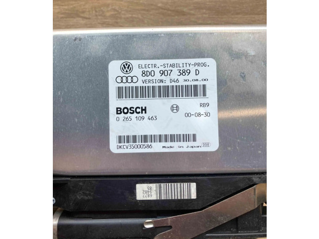 Блок управления АБС 8D0907389D, 0265109463   Audi A6 S6 C5 4B