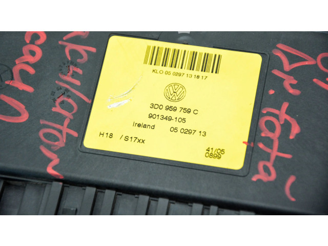 Блок комфорта 3D0959759C   Volkswagen Phaeton   