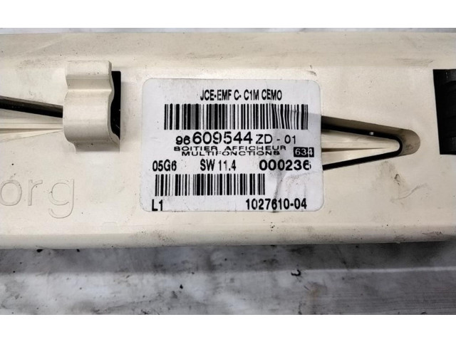 Přístrojová deska  Citroen C6 2017 DT17TED4  