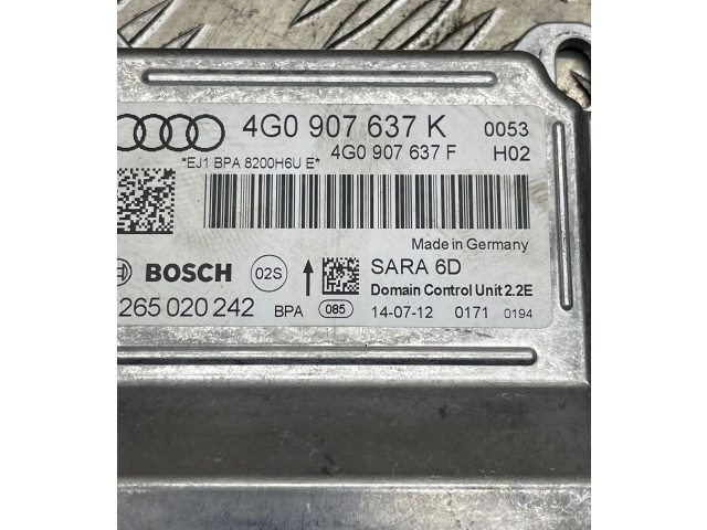 Блок подушек безопасности 4G0907637K, 4G0907637F Audi A6 C7