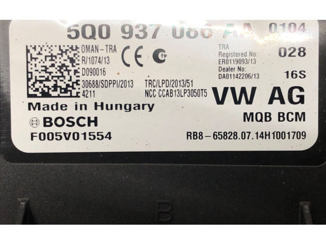 Блок комфорта 5Q0937086AH   Volkswagen Golf VII   