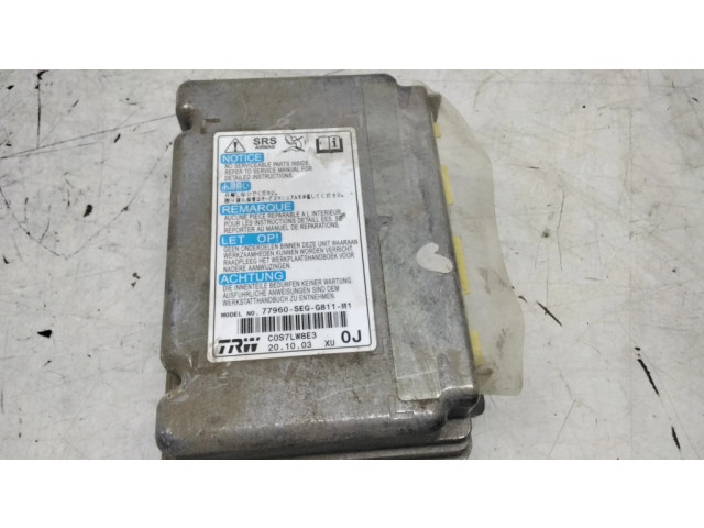 Блок подушек безопасности 77960SEGG811M1 Honda Accord