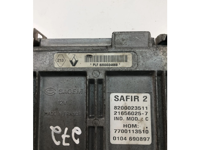 Řídící jednotka 8200024669, 8200023511 Renault Twingo II 2007