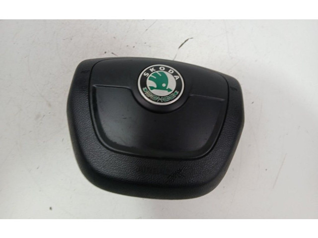 Подушка безопасности водителя 5J0880201L Skoda Fabia Mk2 (5J)