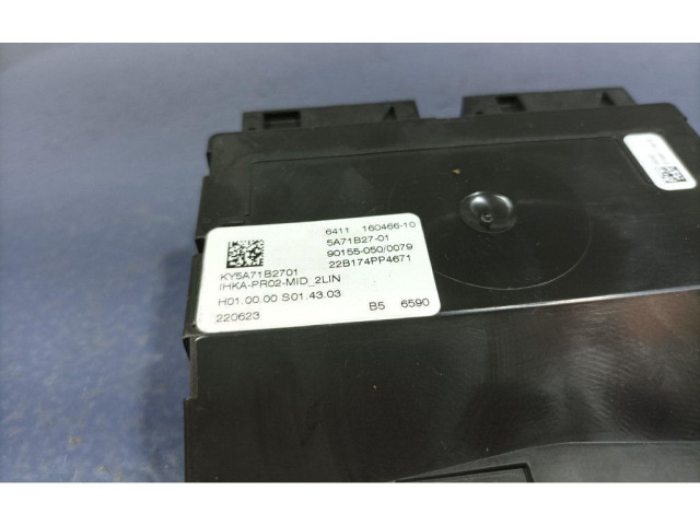 Блок управления 5A71B27, 5A71B27   Alpine B3 B4 B5 B6 E90 E91 E92 E93