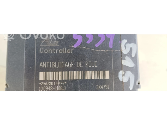 Jednotka ABS 10094811083, 9632539480 Peugeot 206 2002