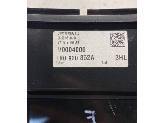 Панель приборов 1K0920852A, V0004000   Volkswagen Jetta V       