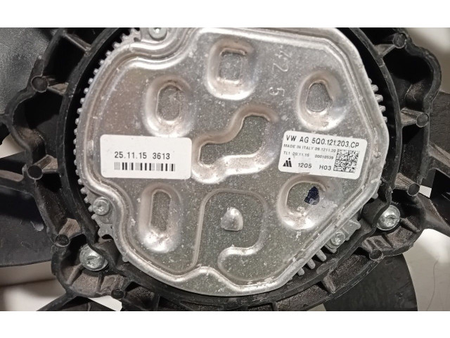 Вентилятор радиатора 5Q0121203CP Audi A3 S3 8V