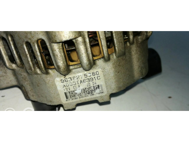 Генератор 9638275980, A005TA6391C Citroen Xsara 1.6