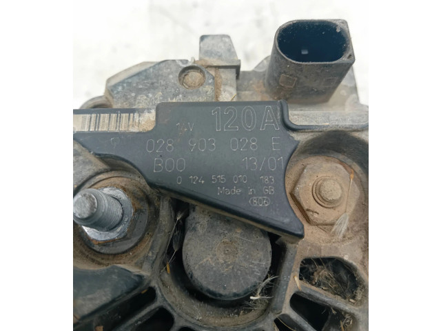 Генератор 028903028E, 0124515010   Skoda Octavia Mk1 (1U)      
