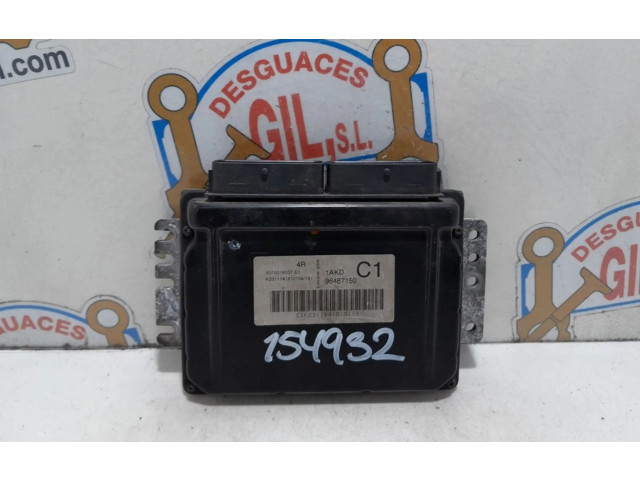 Блок управления двигателя 96487150, 154932 Chevrolet Tacuma