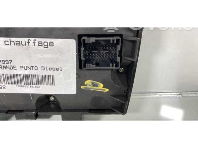 Блок управления климат-контролем 0000735482596   Fiat Grande Punto