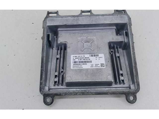 Блок управления двигателем Блок управления Mercedes-Benz A W169