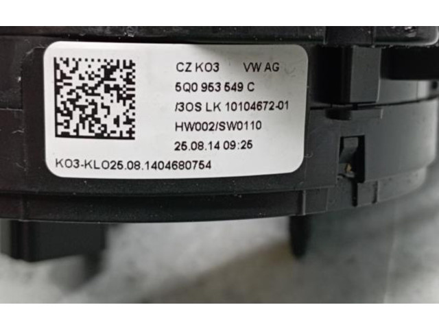 Подрулевой шлейф SRS 5Q0953549C   Volkswagen Golf VII