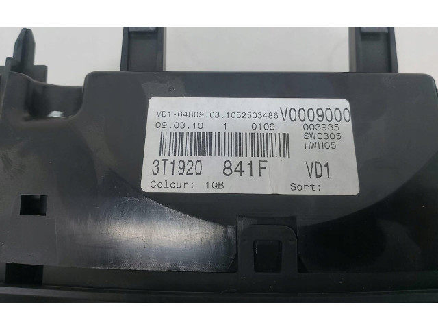 Панель приборов 3T1920841FV0009000   Skoda Superb B6 (3T)       
