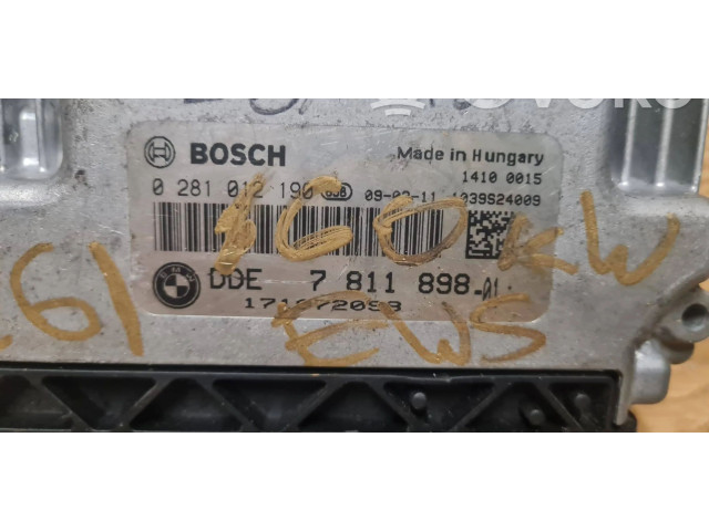 Řídící jednotka 0281012190, 61356943857 BMW 5 E60 E61 2008