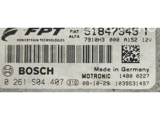 Řídící jednotka 955A1000   Alfa Romeo Mito 2009