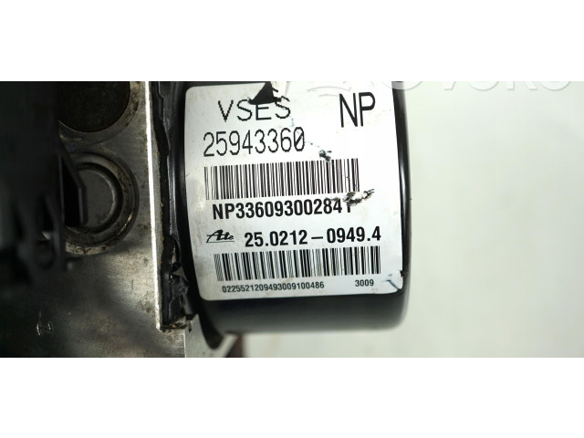 Блок АБС 25943360   Opel  Antara  2006 - 2016 года