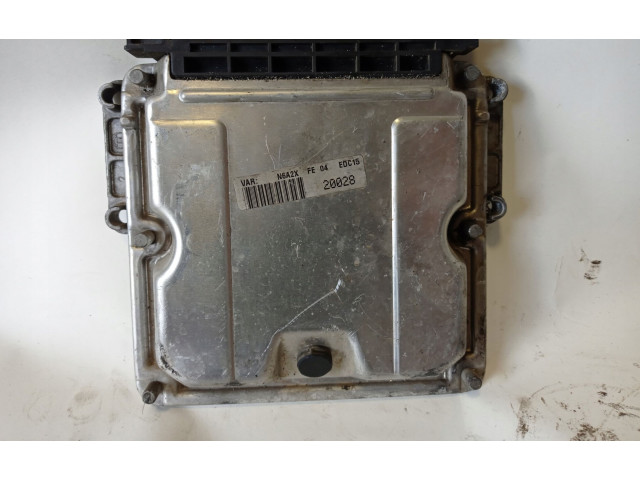Блок управления двигателя 9636256980 Peugeot 306