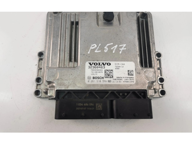 Блок управления двигателем Блок управления 32360463, 0261S105MA Volvo XC40