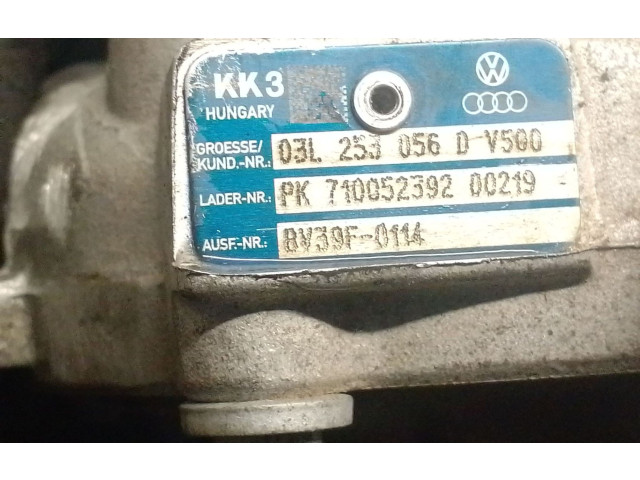 Турбина Skoda Rapid (NH) 03L253056D, 03L253056D для двигателя CAY